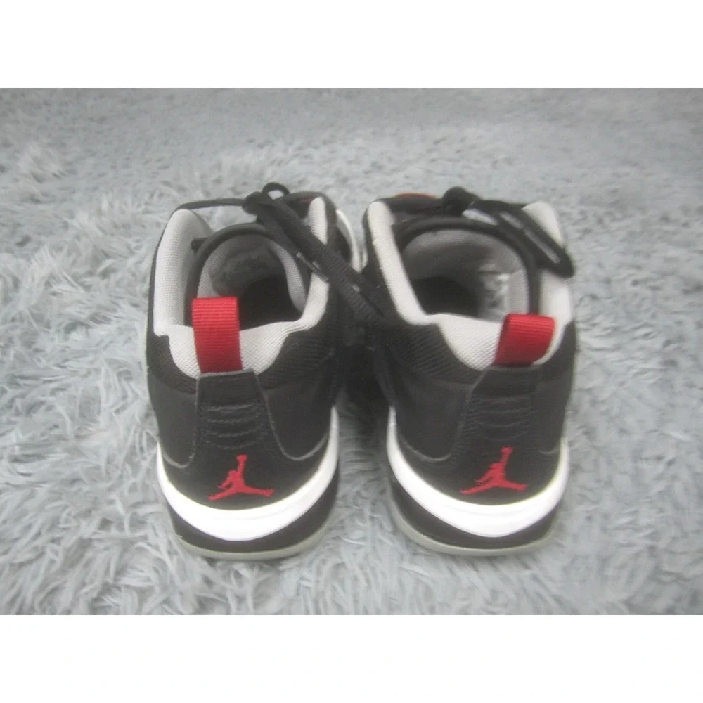 Jordan‎ Air Shoes Mens Size 13 Black Red Mid Top Basketball Sneakers FB1396-006